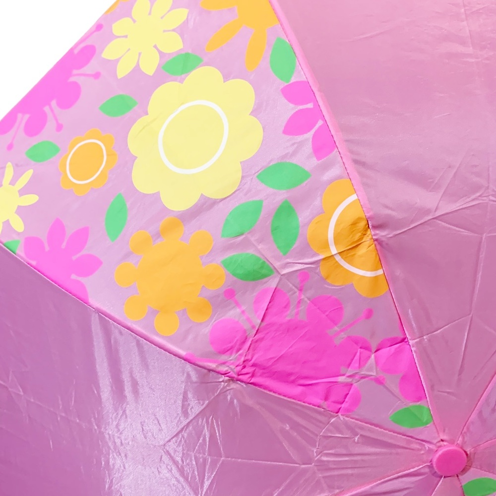 Hello Kitty Umbrella Pink Logo Sanrio 2007 Women's Accessory - Picture 2 of 11